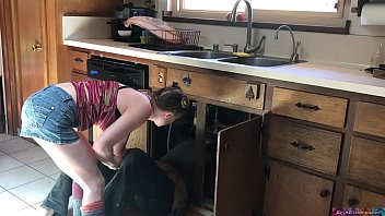 lucky plumber fucked by teen erin electra