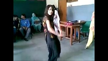 indian girl dancing in school