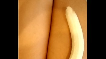 My wife.... anal pain and banana shake